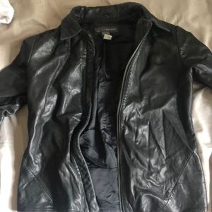 Leather jacket